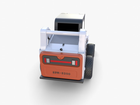 Skid steer loader V3 3D 모델