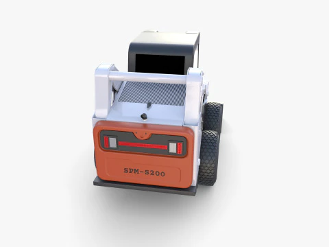 Minipala compatta V3 Modello 3D