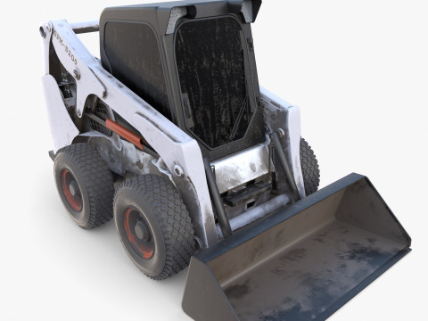 Skid steer loader V4 3D Модель