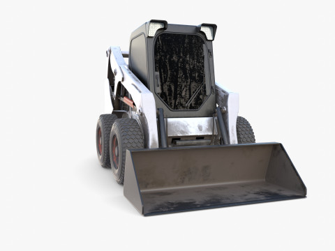 Skid steer loader V4 Modelo 3D