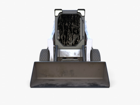 Skid steer loader V4 Modelo 3D
