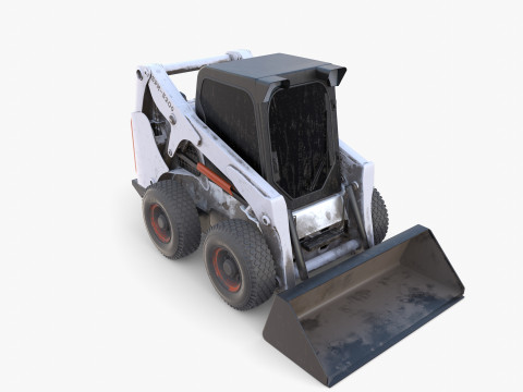 Skid steer loader V4 Modelo 3D