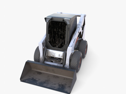 Skid steer loader V4 Modelo 3D