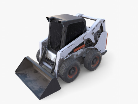 Skid steer loader V4 Modelo 3D