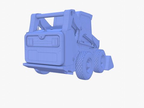 Skid steer loader V4 Modelo 3D