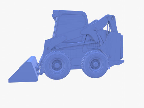 Skid steer loader V4 Modelo 3D