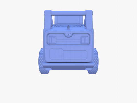 Skid steer loader V4 Modelo 3D