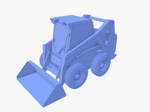 Skid steer loader V4 Modelo 3D