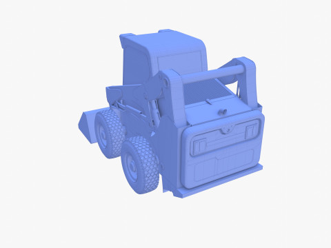 Skid steer loader V4 Modelo 3D
