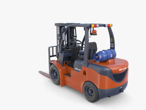 Gabelstapler V1 3D Modell