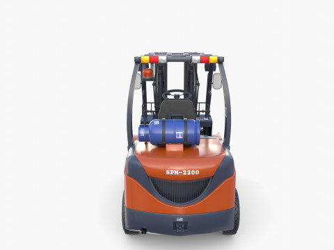 Forklift V1 3D Model