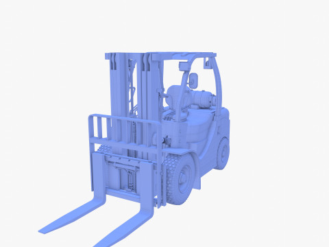 Forklift V1 3D Model