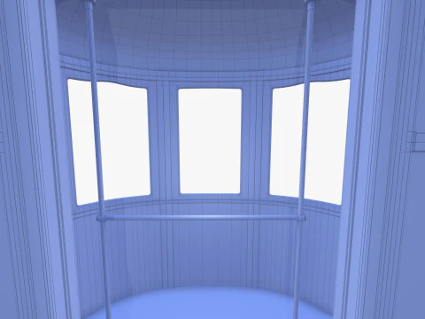 Tram storico V3 Modello 3D