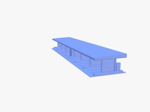 Self service car wash V1 3D Model