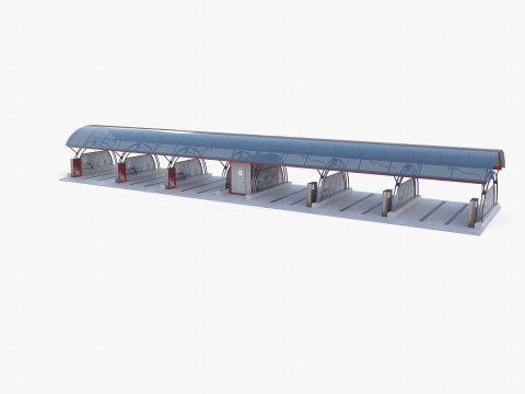 Self service car wash V2 Modelo 3D