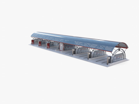 Self service car wash V2 Modelo 3D