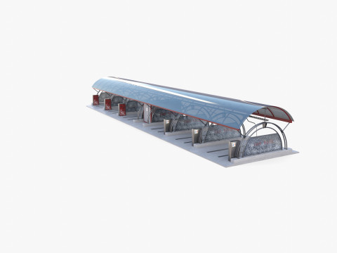 Self service car wash V2 Modelo 3D