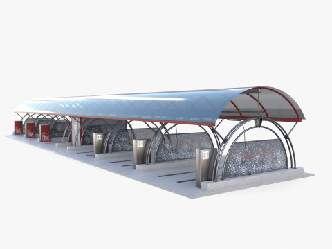 Self service car wash V2 Modelo 3D