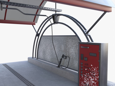 Self service car wash V2 Modelo 3D