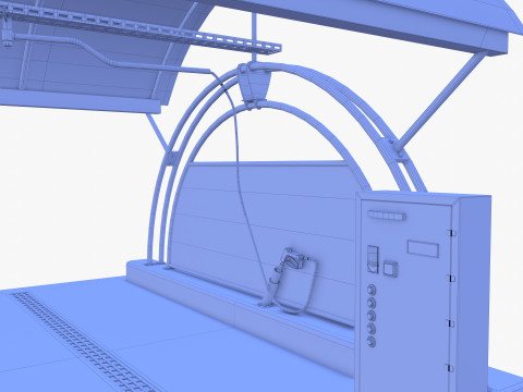 Self service car wash V2 Modelo 3D