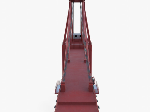 Container Port Crane V1 3D Модель