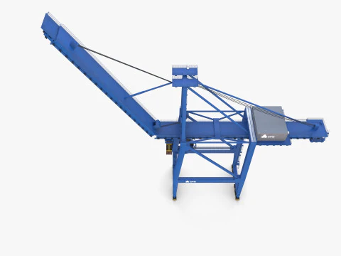 Container Port Crane V6 3D Model