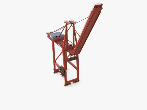 Container Port Crane V7 Modèle 3D