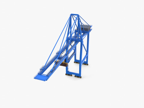 Port Crane V2 3Dモデル