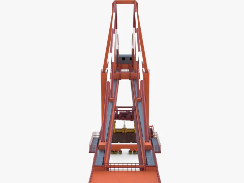 Port Crane V3 3D Model