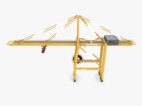 ポートクレーン V4 3Dモデル