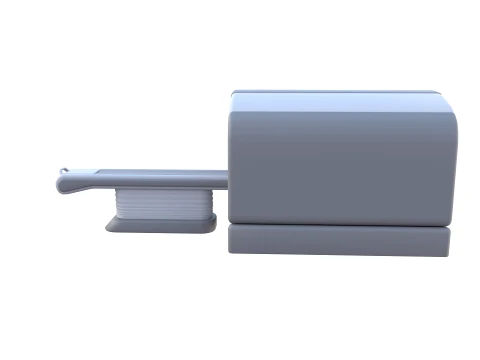 MRI scanner V3 3D Model