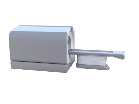 MRI scanner V3 3D Model