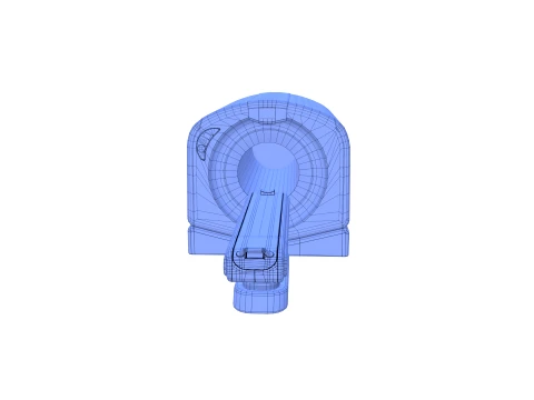 MRI scanner V3 3D Model