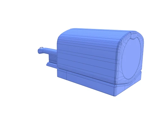 MRI scanner V3 3D Model