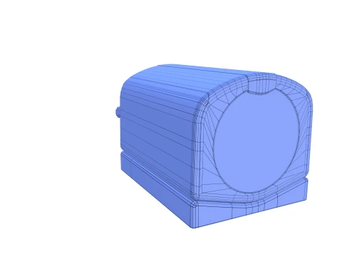 MRI scanner V3 3D Model