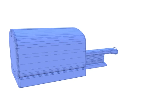 MRI scanner V3 3D Model