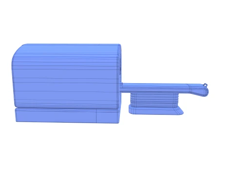 MRI scanner V3 3D Model