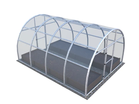Garden greenhouse V1 3D Model