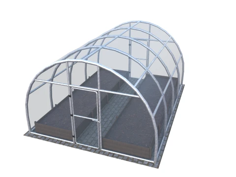 Garden greenhouse V1 3D Model