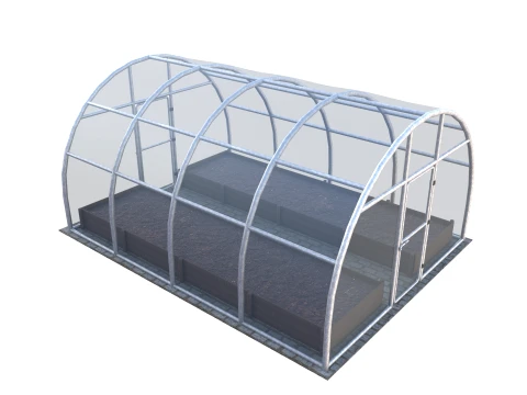 Garden greenhouse V1 3D Model