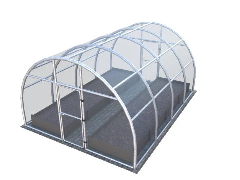 Garden greenhouse V1 3D Model