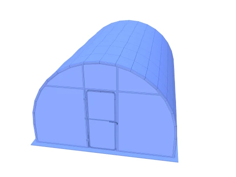 Garden greenhouse V1 3D Model