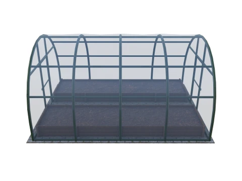 Garden greenhouse V2 3D Model