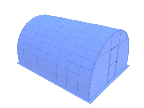 Garden greenhouse V2 3D Model