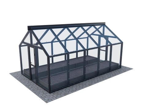 Garden greenhouse V3 3D Model