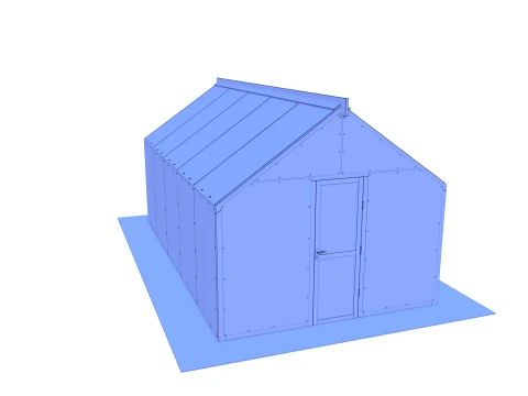 Garden greenhouse V3 3D Model