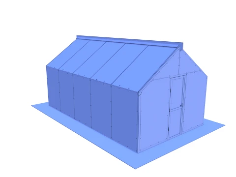 Garden greenhouse V3 3D Model