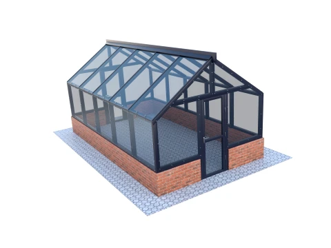 Garden greenhouse V5 3D Model