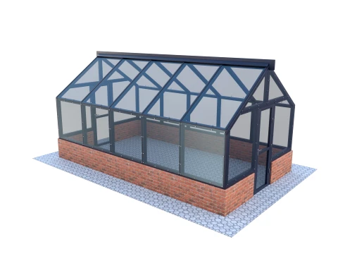 Garden greenhouse V5 3D Model