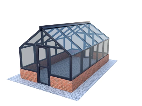 Garden greenhouse V5 3D Model